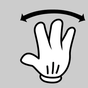 Bildschirm-Hand-cursor