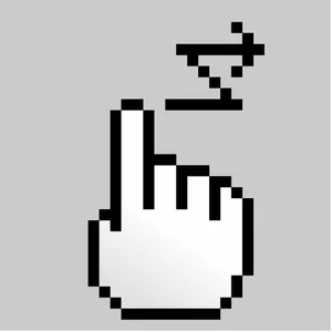 Interfaz MultiTouch Pixel tema Path Gesture