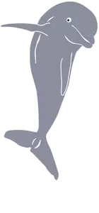 Delfin sărituri grafică vectorială