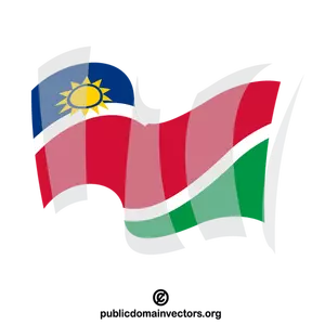 Bandiera dello stato namibiano
