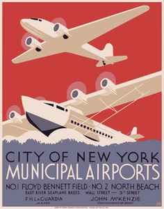 Belediye hava alanları poster