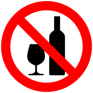 Ne buvez pas d’alcool