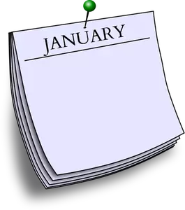 Catatan bulanan - Januari