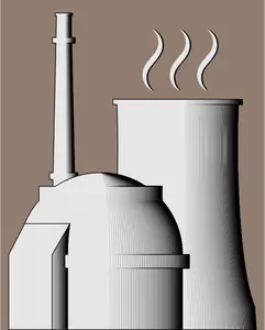 Ilustrasi sederhana pembangkit listrik tenaga nuklir