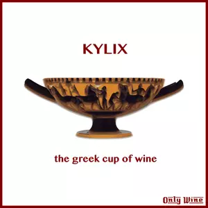 Afbeelding van de Griekse wijn cup
