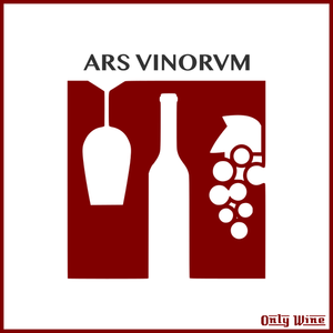 Víno umění silueta