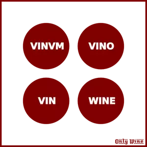Red wine logos.