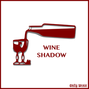 Şarap dökme logosu