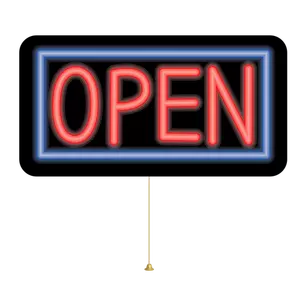 Sign ''open''