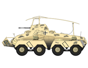 Armored vehicle vector image