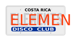 Disco klub vektor znamení