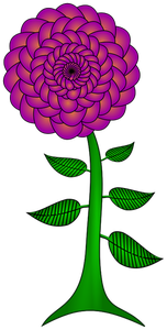 Paisley flower