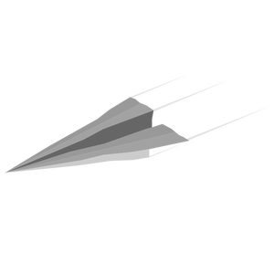 Imagen de avión de papel