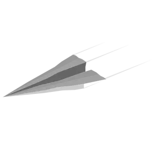 Papier vliegtuig afbeelding