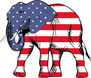 Elefant patriotice