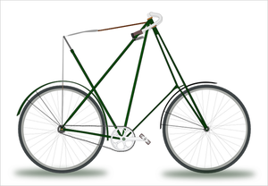 Green bike
