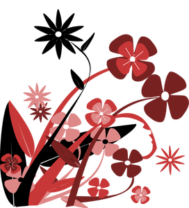 Spring flowers vector image