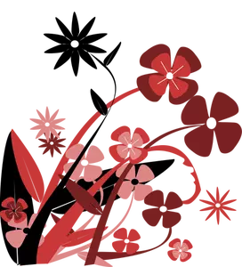 Spring flowers vector image