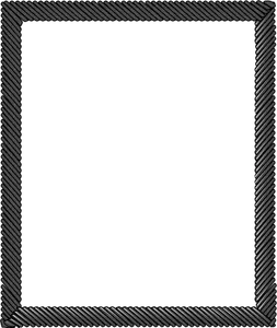 Imagen vectorial marco cuadrado ornamental