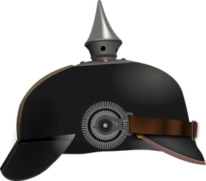 Duitse helm vector tekening
