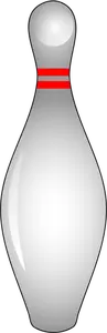 Blanka bowling stift vektor illustration