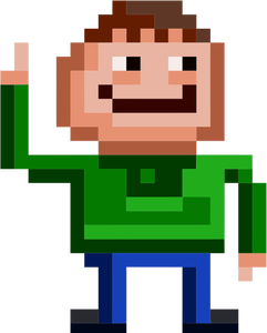 Uomo di pixel