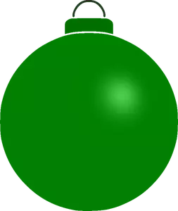 Bola verde llano