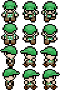 Pixel character image