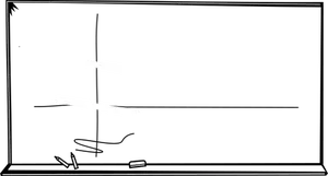 Desenho vetorial de quadro-negro