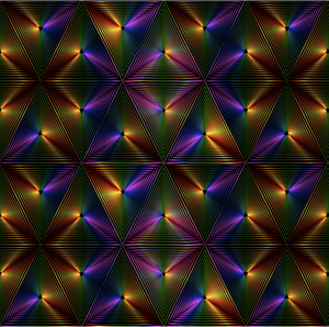 Vectorafbeeldingen van rijke regenboog patroon
