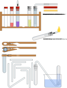Grafica vectoriala de selecţie de echipamente de laborator