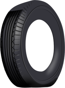 Image vectorielle de pneu tube extérieur
