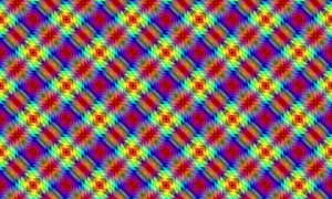 Ribbon pattern in many colors