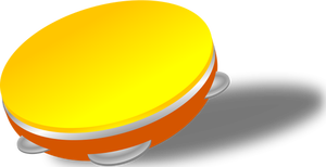 Ilustración vectorial del tambor de mano