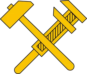 Vektor image av arbeiderklassen sosialistiske symbol