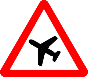 Roadsign Airplane