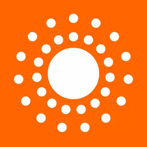 Sun-logotypen vektorbild