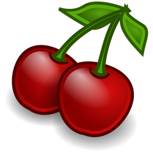 Cherries vector illustration