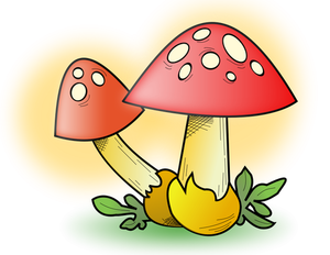Mushroom vectorafbeeldingen