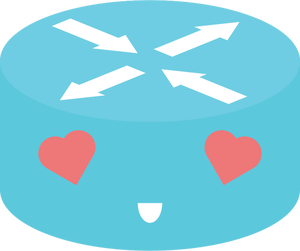 În dragoste router emoji