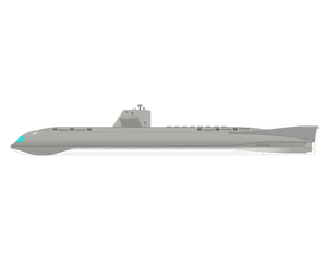 Seaview ubåt vektorbild