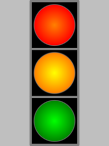 1722 Traffic Light Clip Art Powerpoint Public Domain Vectors