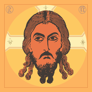 Vector image of savior icon
