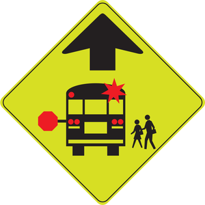 Autobuz şcolar semn
