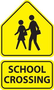 Signe de passage de l'école