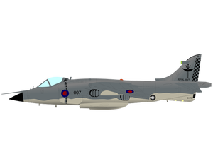 Harrier vliegtuigen