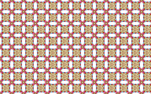 Bloemrijke kleurrijke patroon