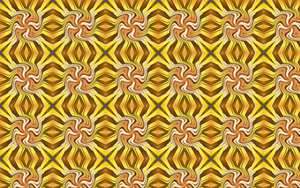 Gele herhalend patroon