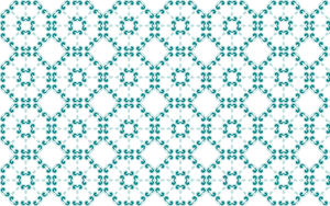 Seamless blue pattern vector image