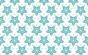 Seamless blue-star pattern